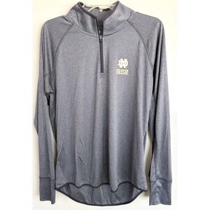 Notre Dame Fighting Irish Shirt Womens XL NCAA Football Long Sleeve Pullover Top